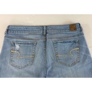 Womens American Eagle Artist Stretch Jeans 12 Reg